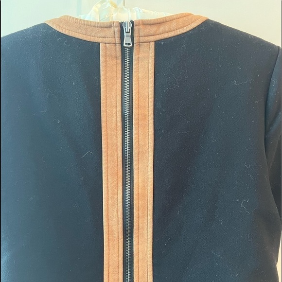 Toccin Black Faux Suede Sheath - Picture 12 of 16